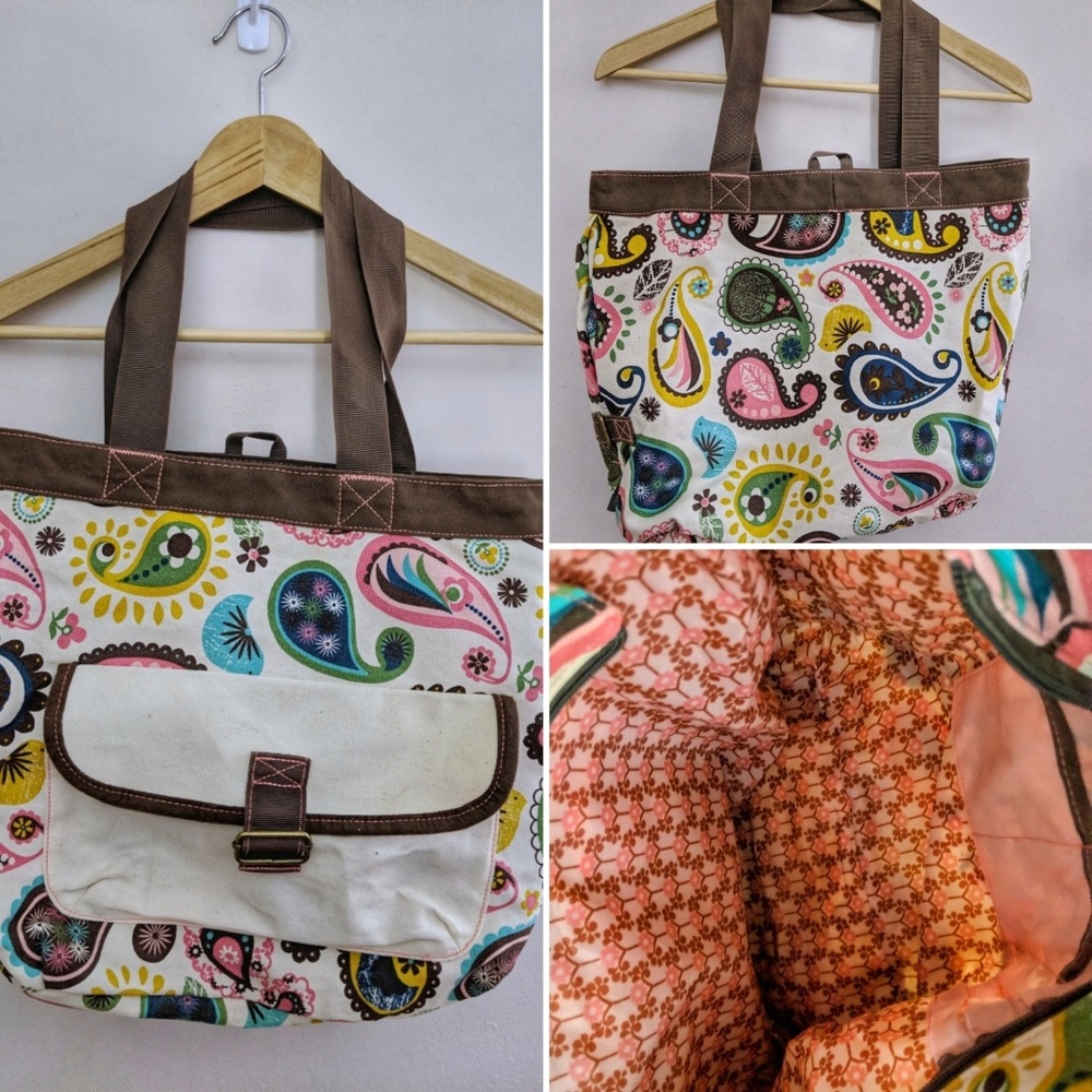 Colorful tote bag